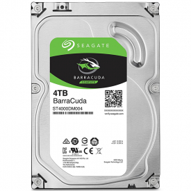 Seagate 4TB HDD BarraCuda Internal SATA III 3.5″ Hard Drive 256MB Cache – 190MB/s