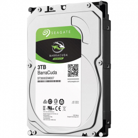 Seagate 3TB HDD BarraCuda Internal SATA 3.5″ Hard Drive – 600MB/s