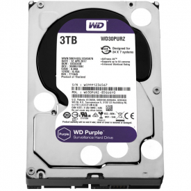 WD 3TB HDD Desktop Surveillance Internal SATA III 3.5″ Hard Drive – 6Gb/s