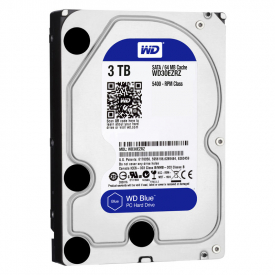 WD 3TB HDD Desktop Internal SATA III 3.5″ Hard Drive Blue – 6Gb/s