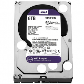 WD 6TB HDD Surveillance Internal SATA III 3.5″ Hard Drive – 6Gb/s