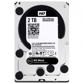 WD 2TB HDD Desktop Internal SATA III 2.5″ Hard Drive Black – 6Gb/s