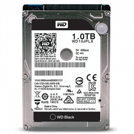 WD 1TB HDD Mobile Internal SATA III 2.5″ Hard Drive Black – 6Gb/s