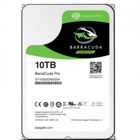 Seagate 10TB HDD BarraCuda Pro 3.5″ Internal Hard Drive SATA III – 6.0 Gbps
