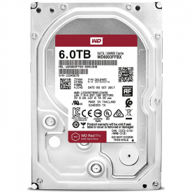 WD 6TB HDD Red Pro NAS Sata III 3.5″ Internal Hard Drive 7200rpm – 6.0 Gbps