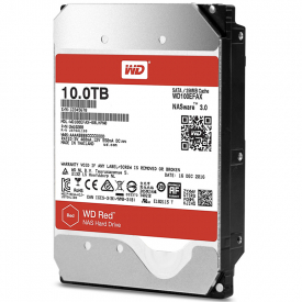 WD 10TB HDD Red Internal Hard Drive SATA III 3.5″ – 6.0 Gbps