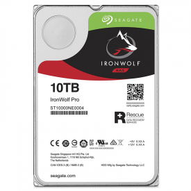Seagate 10TB HDD IronWolf Pro 3.5″ Internal Hard Drive 7200rpm – 6.0 Gbps
