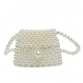Pearl Handmade Evening Bag Crossbody Bag For Women