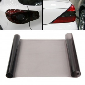 30x180cm Light Black Car Headlight Film Taillight Vinyl Tint Fog Light Protection Sheet Sticker DIY