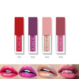 O.TWO.O 4Pcs/Set Lip Gloss