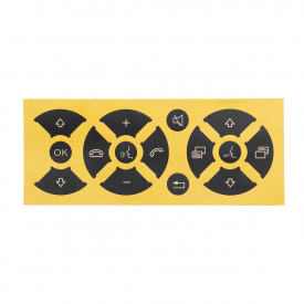 Car Steering Wheel Button Repair Stickers Decals for Mercedes for Benz