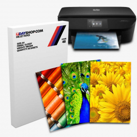 7dayshop Professional Quality Inkjet Photo Paper – A4 Glossy 180gsm – 50 Sheets (Code 48)