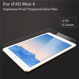 For iPad Mini 4 2.5D 0.26mm Tablet Screen Protector Tempered Glass Guard Protective Film