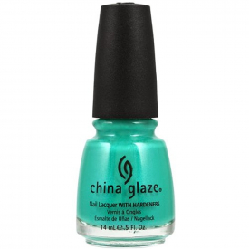 China Glaze Nail Lacquer – Turned Up Turquoise 14ml