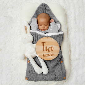 Comfy Fleece-lining Hooded Sleeping Bag