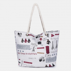 Women Canvas Patterns Handbag Shoulder Bag