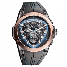 Shield Chronograph Blue Watch