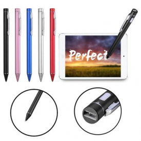 Yunai High Precision 2.3mm Active Capacitive Touch Screen Stylus Pen For iPad iPhone Samsung Huawei
