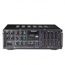 326BT 2000W bluetooth Stereo Audio Power Amplifier Dual Channel USB SD FM FM Radio EQ with Remote Control 220V-240V for