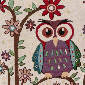 New Women Canvas Handbag Animal Floral Embroidery Jacquard Shoulder Bag Large Capacity Casual Shopping Bag Tote