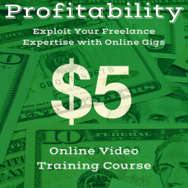 Fiverr Profitably Exploit Your Freelance Expertise With Online Gigs (Online Video Training Course) [Online Code]