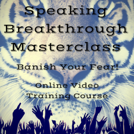 Public Speaking Breakthrough Masterclass – Banish Your Fear of Speaking in Public (Online Video Training Course) [Online Code]