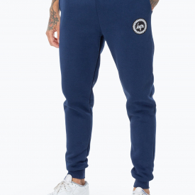 Hype Navy Crest Mens Joggers | Size X-Small