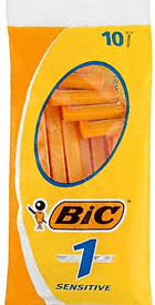Bic 1 Sensitive Disposable Shaver
