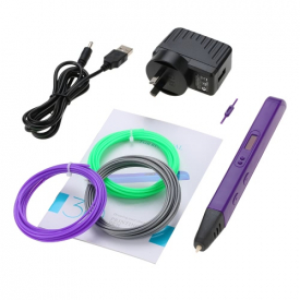 Magical Creative High-quality Intelligent 3D Printing Pen Drawing Pen with OLED Monitor Free Three Color Filaments for DIY Lover Designer Artist Kids Painting Birthday Present