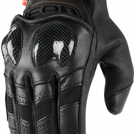 Icon Contra2 Motorcycle Gloves, black, Size 2XL, black, Size 2XL