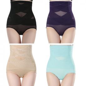 Fashion Women’s High Waist Belly Seamless Underwear