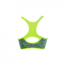 Fashion Women Sports Bra Wireless Adjustable Straps Detachable Pads Top Stretchy Gym Fitness Bra