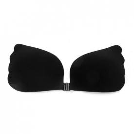 Silicone Push Up Bra Strapless Adhesive Bra Invisible Sexy Brassiere Women Lingerie Seamless Bralette Backless Underwear Black/Beige