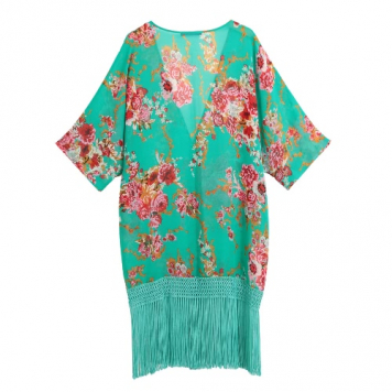tassels chiffon