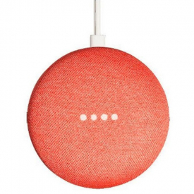 Google Home Mini Smart Speaker – Coral – Refurbished FFP