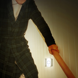 Anself Smart Sense Light Eye Protection LED PIR Motion Activated Sensor Wireless Intelligent Security Wall Lamp Plug in Night Light for Corner Corridor