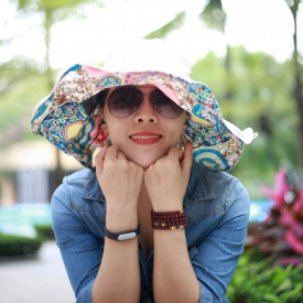 New Fashion Nylon BT Sun Hats Large Brimmed Bohemian Big Flower Hat for Woman Summer BT Music Hat Wireless Hands-Free Smart Beach Cap Headphone Headset Speaker Mic