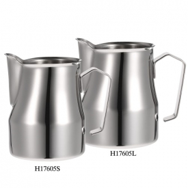 304 Stainless Steel Professional Italian Type Milk Frothing Pitcher Milk Foam Container Espresso Measuring Cups Coffe Appliance