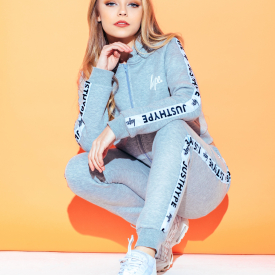 Hype Grey Tape Kids Joggers | Size 9/10Y