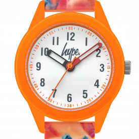 Hype Orange Dinosaur Kids Watch