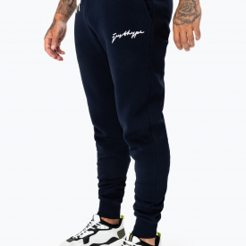 Hype Navy Scribble Logo Men’s Joggers | Size 2X-Large