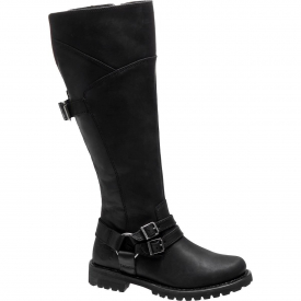 Harley Davidson Womens Lomita Tall Biker Boots – Black – UK 5