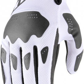 Icon Hooligan Motorcycle Gloves, white, Size M, white, Size M