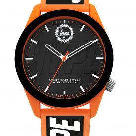 Hype Black Orange Watch