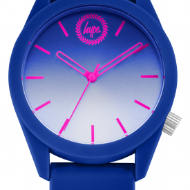 Hype Navy & Pink Kids Watch