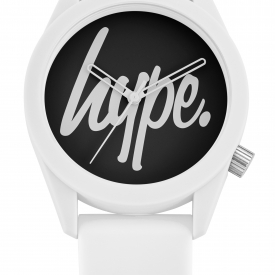 Hype White & Black Kids Watch