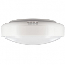 Integral Tough-Shell IK09 LED Bulkhead 24W (115W) 4000K (Cool White) Non-Dimmable Lamp
