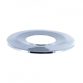 Integral Low Profile Downlight Fire Rated Static Bezel – Polished Chrome