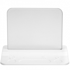 Integral USB LED Table Light and pass-through charger (White)
