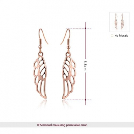 ROXI Fashion CZ Diamond Geometric Square Stud Earring White Gold Plated Wedding Party Jewelry for Women Girl